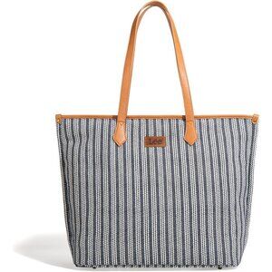 ❤️  Lee Trend Stripe Large Tote Bags for Women Weekender Travel Shoulder Handbag